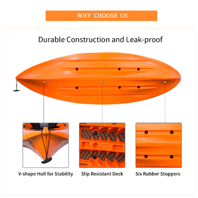 Explora las aguas con nuestra película de burbujas de kayak para adultos y bolsa de plástico incluida