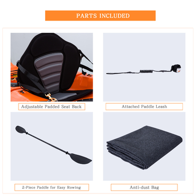 Explora las aguas con nuestra película de burbujas de kayak para adultos y bolsa de plástico incluida