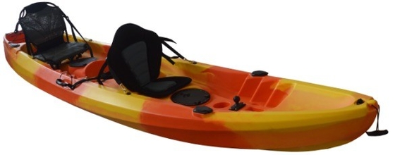 Mejora tu juego de deportes acuáticos con Woowave 2 personas sentarse en la parte superior de la pesca kayak canoa