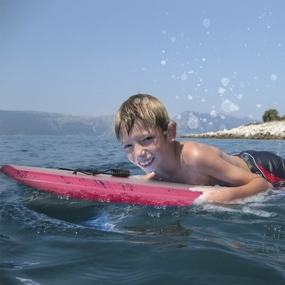 En el extremo del rodillo imprimir cuerpo de tabla de surf super ligero tabla de remo con 1,96 pulgadas de espesor
