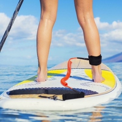 10' Enrollados SUP correa para WOOWAVE Stand Up Paddle Board Combo Material de TPU Se ofrece