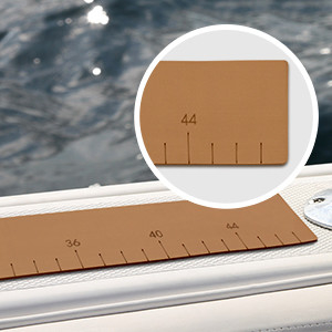 48'*4' EVA Ruler de pescado suave para la pesca en el mar Océano WOOWAVE Accesorio de pesca esencial