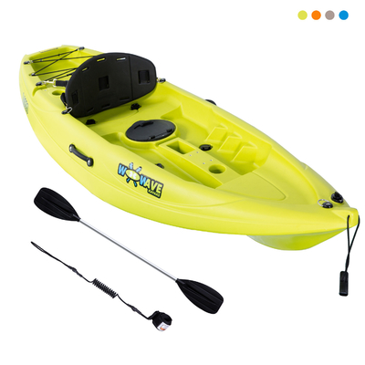 Woowave 2.2m Niños Niño Sea Kayak Canoa con accesorios 14kg/31lbs Paddlers Max 1