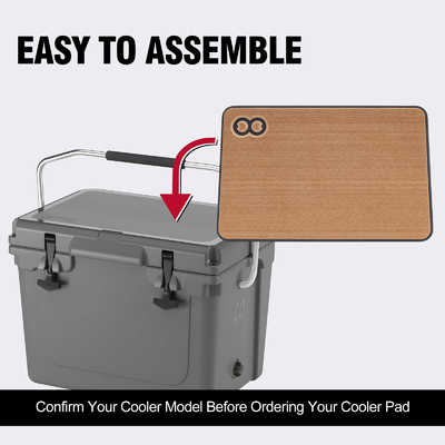 Tamaño personalizado Texturas de color Yeti Tundra 75 Cooler Pads Traction Pad