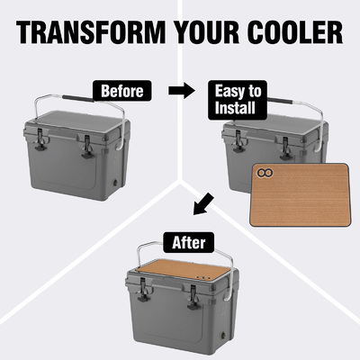 Tamaño personalizado Texturas de color Yeti Tundra 75 Cooler Pads Traction Pad