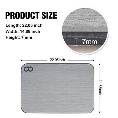 Personalizar EVA Mota de espuma almohadillas de enfriador para la caja de enfriador Gris de madera de color accesorios de senderismo