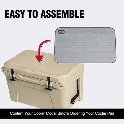 Cooler Box Woowave Diseño Color personalizado Camino Cooler Pad Anti deslizamiento EVA Mota de espuma