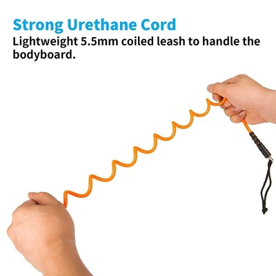 OEM Surf Leash Leg Rope con bobina de poliuretano para tablas de surf y tablas SUP