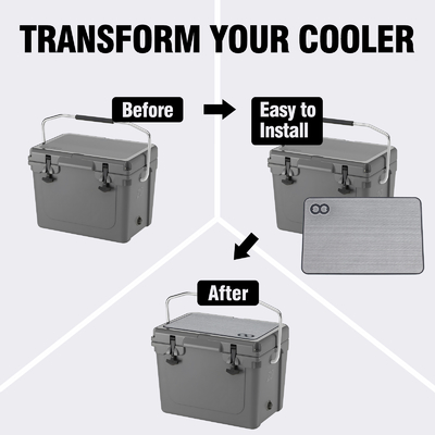 RTIC 20 Refrigerador de caja Refrigerador de almohadilla de espuma EVA antideslizante para aislamiento impermeable de campamento