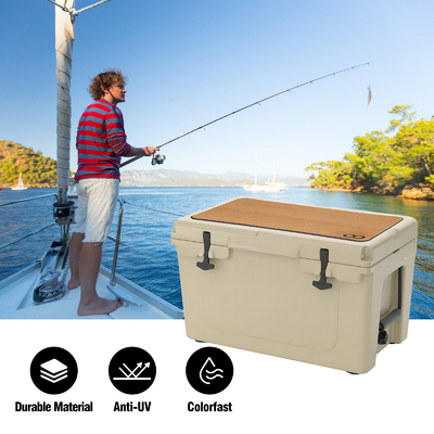 24 pulgadas Adhesive Teak Soft Foam EVA Mat para RTIC 45 Cooler Pad Diseño multifuncional