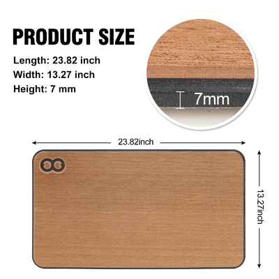 24 pulgadas Adhesive Teak Soft Foam EVA Mat para RTIC 45 Cooler Pad Diseño multifuncional