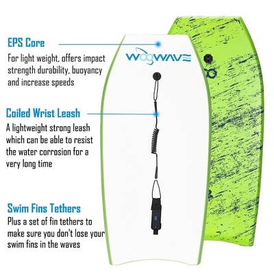 Bodyboard de surf EVA para niños con correa de correa altura 4'5'7' 120cm-170cm Diseño personalizado