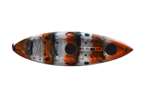 2.7M Para una sola persona Canoa Kayak Kayaks de pesca con capacidad de carga de 130 kg/287 lbs