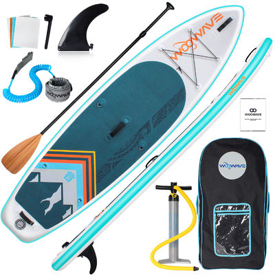 10'2*32'*6' Stand up paddle board para deportes acuáticos y yoga diseño de doble capa
