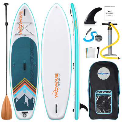 10'2*32'*6' Stand up paddle board para deportes acuáticos y yoga diseño de doble capa