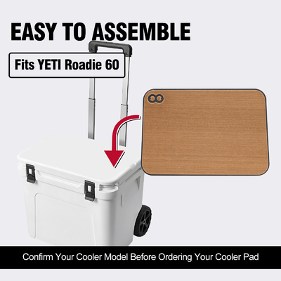 Alfombra suave EVA personalizada para la caja de enfriador de 22.05 * 14.88 pulgadas en YETI Roadie 60