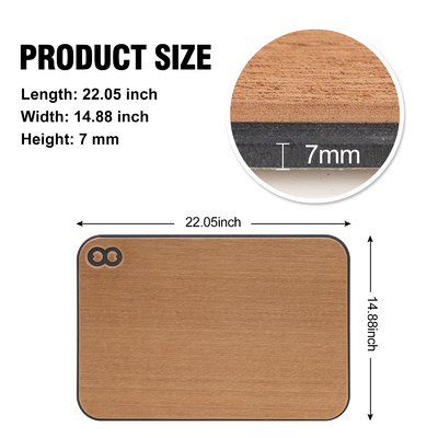 Alfombra suave EVA personalizada para la caja de enfriador de 22.05 * 14.88 pulgadas en YETI Roadie 60