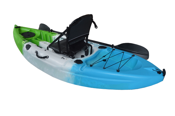 20 kg/44 lbs LLDPE Kayak Kayak de plástico 270*78*40cm 1 persona Barco con asiento y paleta