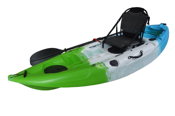 20 kg/44 lbs LLDPE Kayak Kayak de plástico 270*78*40cm 1 persona Barco con asiento y paleta