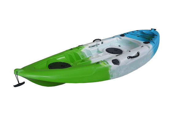 20 kg/44 lbs LLDPE Kayak Kayak de plástico 270*78*40cm 1 persona Barco con asiento y paleta