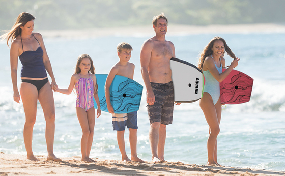 Tabla de surf de espuma de EPS ligera de 37' para experiencia de surf al aire libre Tabla de surf de peso 1.42lbs