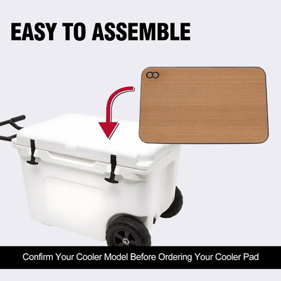 7 mm de espesor EVA Mochila de espuma para YETI Tundra Caja de enfriador de transporte personalizar tamaño antiderrapante