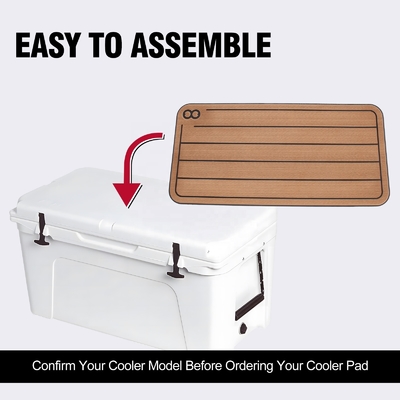 Pad de enfriador de esterilla aislada de goma espuma de diseño personalizado impermeable para acampar YETI 75