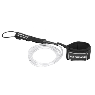 7mm 5ft-10ft Kiteboarding Color personalizado SUP Regular Leash esencial con logotipo de seda