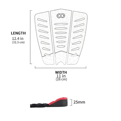 WOOWAVE EVA espuma Pad de tracción de surf Unisex mejorador de rendimiento de los surfistas