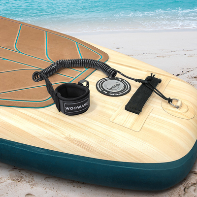 5.5mm/7mm/8mm Correa de tabla de surf para accesorios de seguridad y surf de tabla de paddle unisex