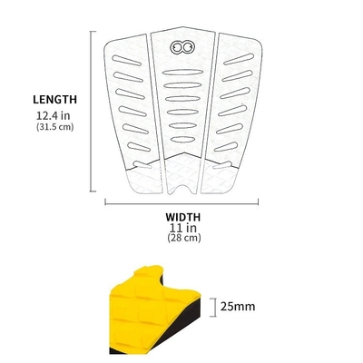 Mejora tu rendimiento de surf con WOOWAVE Custom Surf Pad Grip Traction Pad