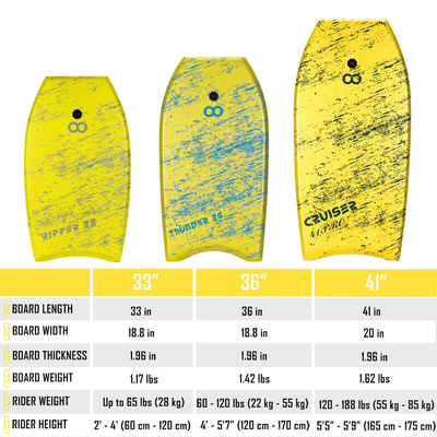 33 pulgadas XPE cuerpo de la tabla para niños de la playa surfista altura 2'-4' 60cm-120cm material XPE