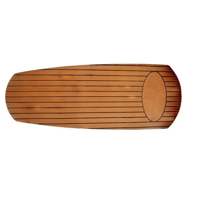 WOOWAVE diseño personalizado piso de barco EVA coaming almohadillas de refuerzo 2400mm * 120mm / personalizado