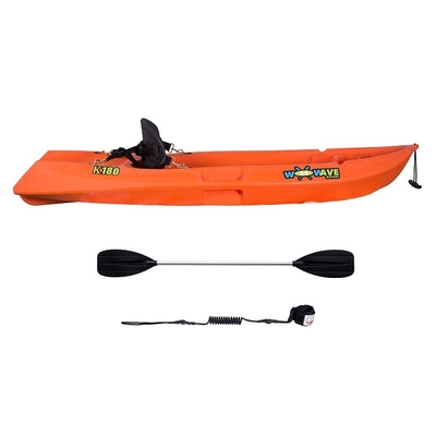 WOOWAVE Canoa Kayak Pesca para Niños Paquete Tamaño 181*71*24cm Capacidad de carga 60kg/132lbs