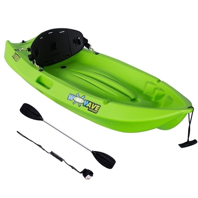 Diseño 1.8m LLDPE Canoa de kayak Sentarse en la parte superior del barco de kayak para niños Paquete Tamaño 181 * 71 * 24cm