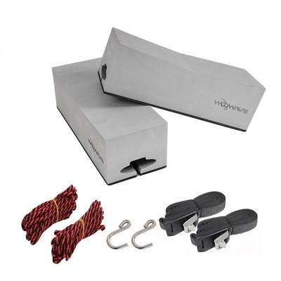 50 kgs Capacidad de carga Kit de techo de la parte superior del vehículo para kayak/canoa Etiqueta tejida o etiqueta de PVC
