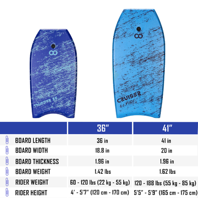 Diseño personalizado Woowave XPE Light 36 pulgadas tabla de surf para el surf 18,8 pulgadas ancho de la tabla
