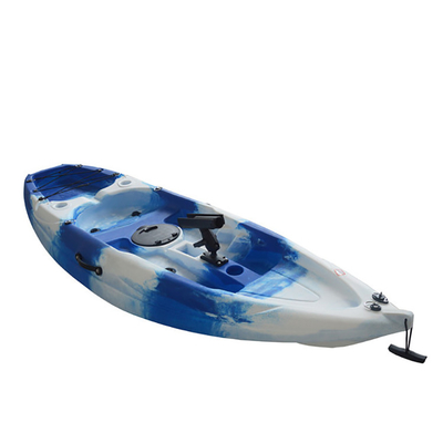 Pesca profesional 2.2M Blue Sit On Top Kayak con pedal y capacidad de carga de 60kg/132lbs