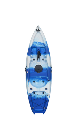 Pesca profesional 2.2M Blue Sit On Top Kayak con pedal y capacidad de carga de 60kg/132lbs