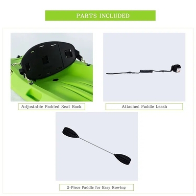 Pedal modular de pesca Kayak diseño de empalme fácil para 1-2 personas se ajusta a las necesidades de pesca