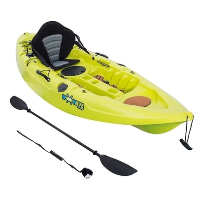 No Inflatable Drop Stitch Core River Pedal Kayak para 2 adultos Sentarse y pescar en la comodidad