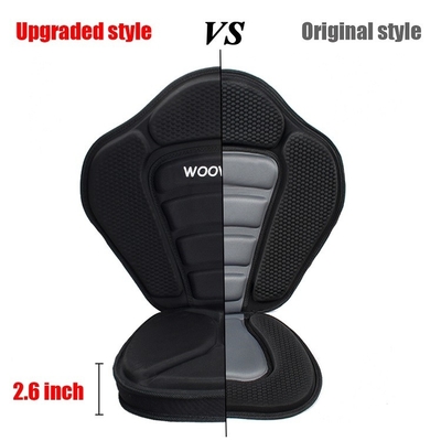 Bolso pequeño conveniente incluido con estilo más grueso asiento de kayak para lagos ríos 50 * 48 * 8cm