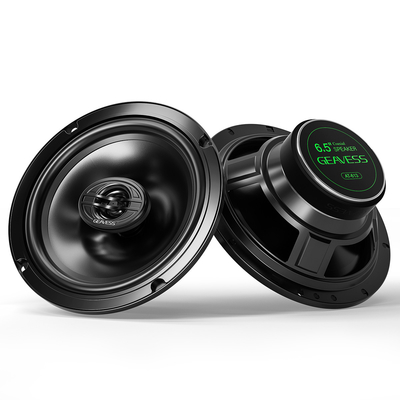 Conjunto de 2 altavoces de coche coaxial de gama completa con subwoofer de 6,5 pulgadas y tweeter de 1500Hz