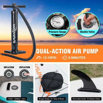 10'2'ISUP tablas diseño de Woowave para lagos ríos ligero y sólo 10 kilos