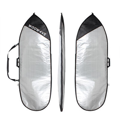 Bolso de viaje de estilo de tabla de surf engrosado en un lado para tabla larga SUP Awakesurf Bodyboard