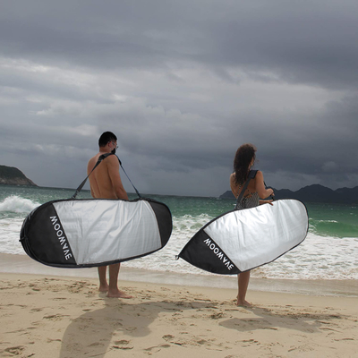 Bolso de viaje de estilo de tabla de surf engrosado en un lado para tabla larga SUP Awakesurf Bodyboard