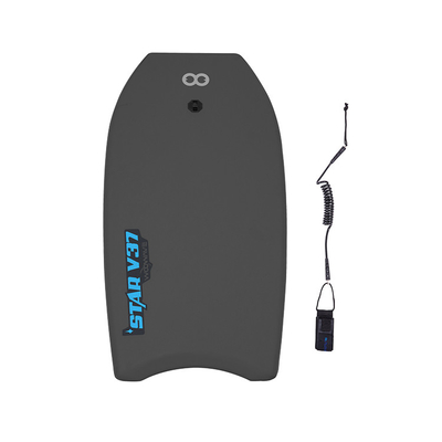 Bodyboard profesional de surf 1.42 libras Peso de la tabla 18.5 pulgadas Ancho de la tabla de la personalizada
