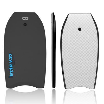 Bodyboard profesional de surf 1.42 libras Peso de la tabla 18.5 pulgadas Ancho de la tabla de la personalizada