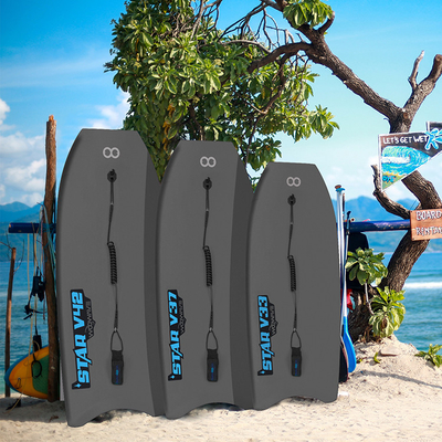 Bodyboard profesional de surf 1.42 libras Peso de la tabla 18.5 pulgadas Ancho de la tabla de la personalizada