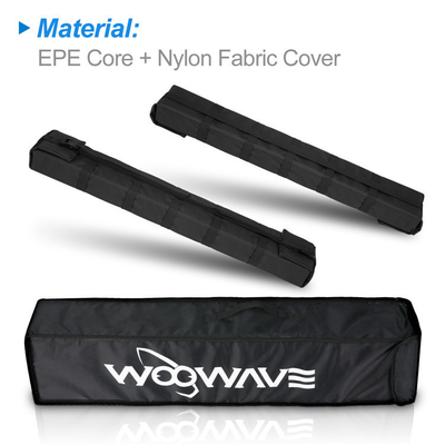Estantes universales blandos y largos de canoa para kayaks y tablas de surf Tipo de logotipo de etiqueta tejida o etiqueta de PVC